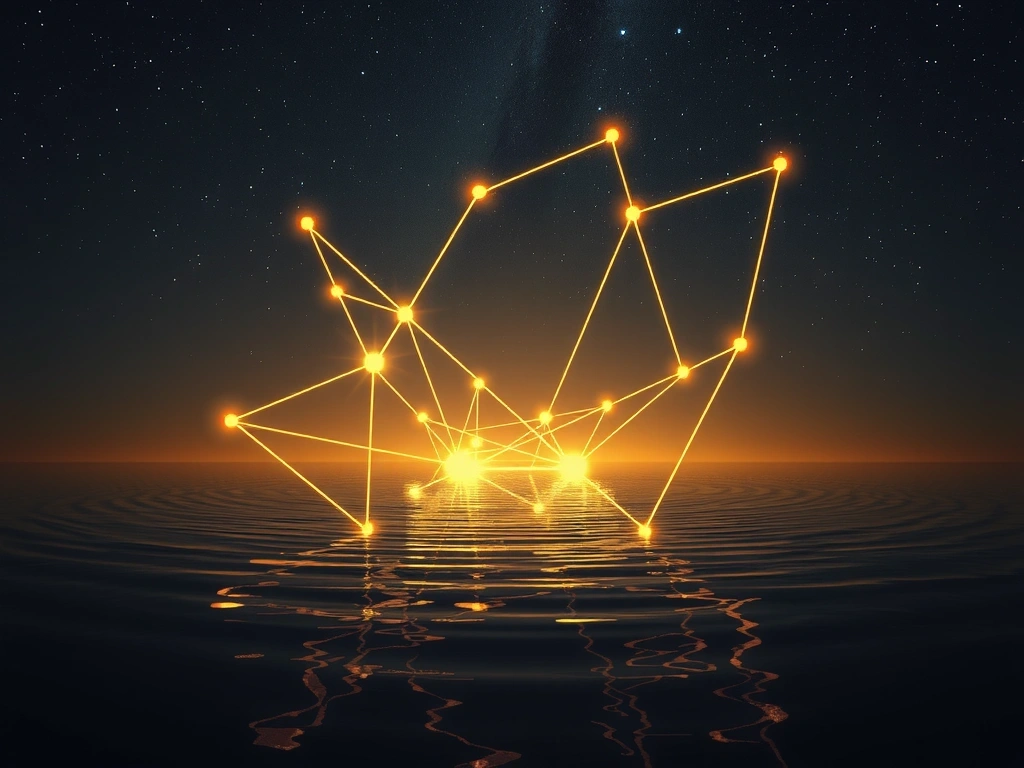 Abstrakcyjna symetria siatki gwiazd